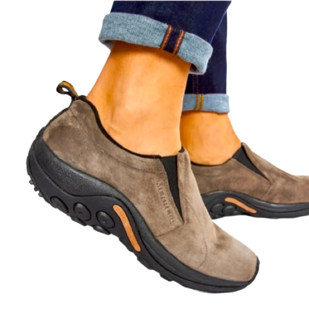 Merrell Jungle Moc Suede Leather Casual Women’s Shoes - 6 - Picture 17 of 17